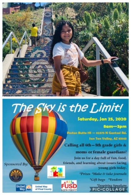 The Sky is the Limit - Female Youth Conference Jan. 25th, 2020