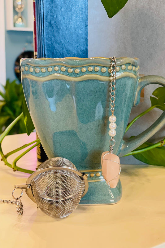 Loose Leaf Tea Strainer with Wire Wrap
